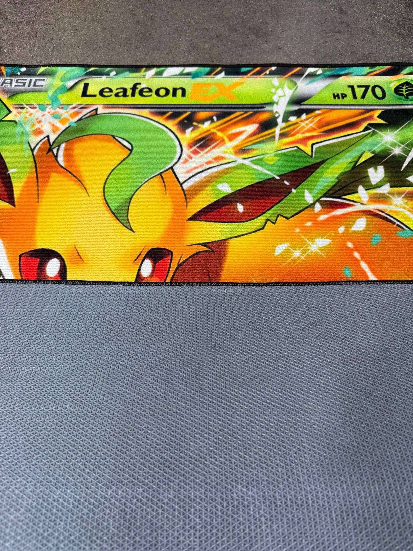 Leafeon Area Rugs 3D Print Large Carpet Anime Card Rugs for Boys Girls Kids Bedroom Non-Slip Floor Mat for Living Room Home Decor Rug 2' x 3'