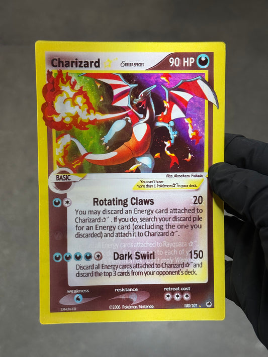 Lugia , Rayquaza , CharizardAnime 3D Motion Waterproof Sticker Pokemon