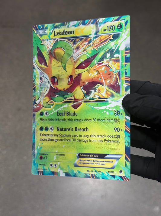 Leafeon , Vaporeon  , Jolteon  Anime 3D Motion Waterproof Sticker Pokemon