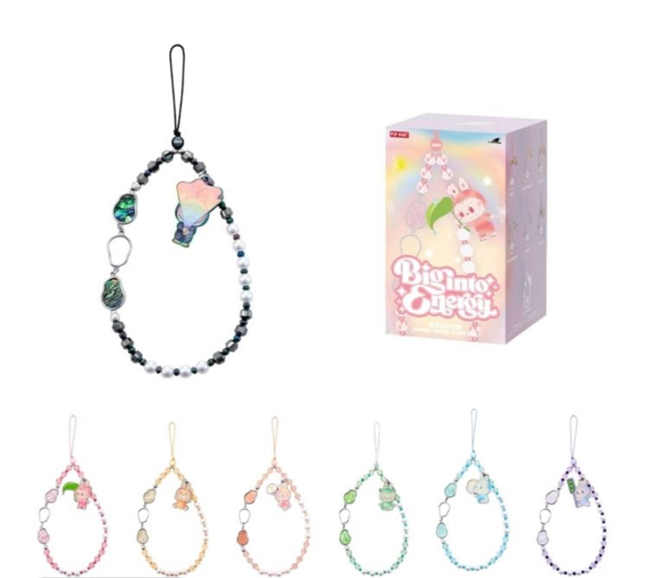 BIG INTO ENERGY PHONE CHARMS Authentic. (Price for 1 Surprise box)