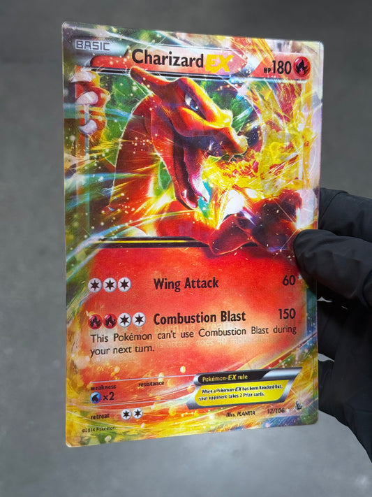 Charizard Anime 3D Motion Waterproof Sticker Pokemon