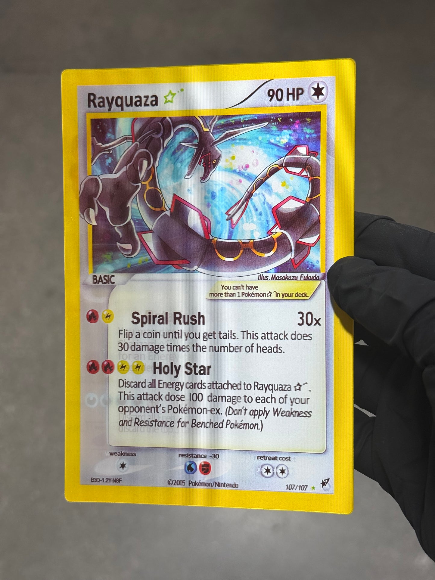 Lugia , Rayquaza , CharizardAnime 3D Motion Waterproof Sticker Pokemon