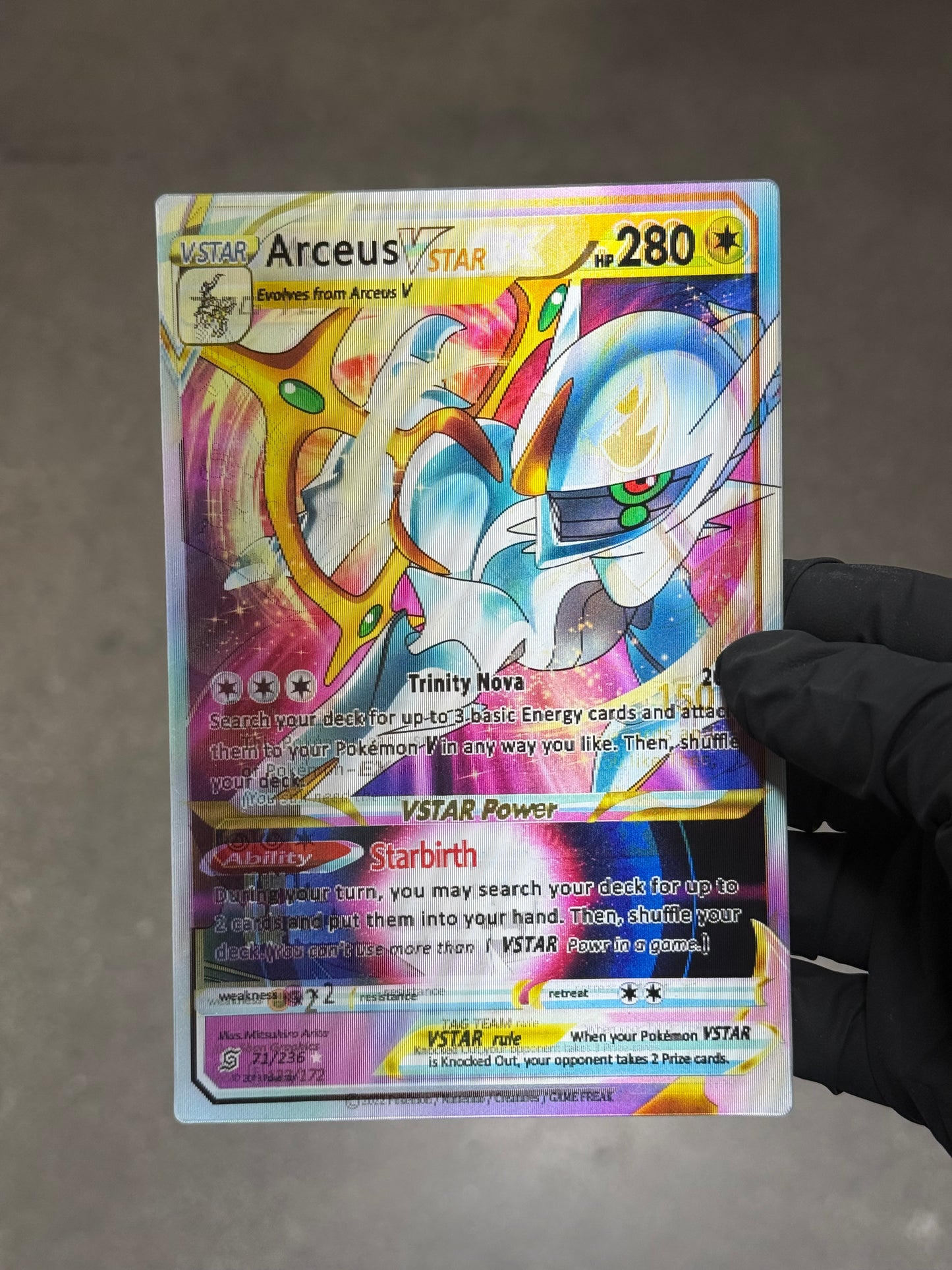 Mew , Arceus , and Dialga Anime 3D Motion Waterproof Sticker Pokemon