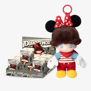 Dimoo World (1blind box) Plush Keychain