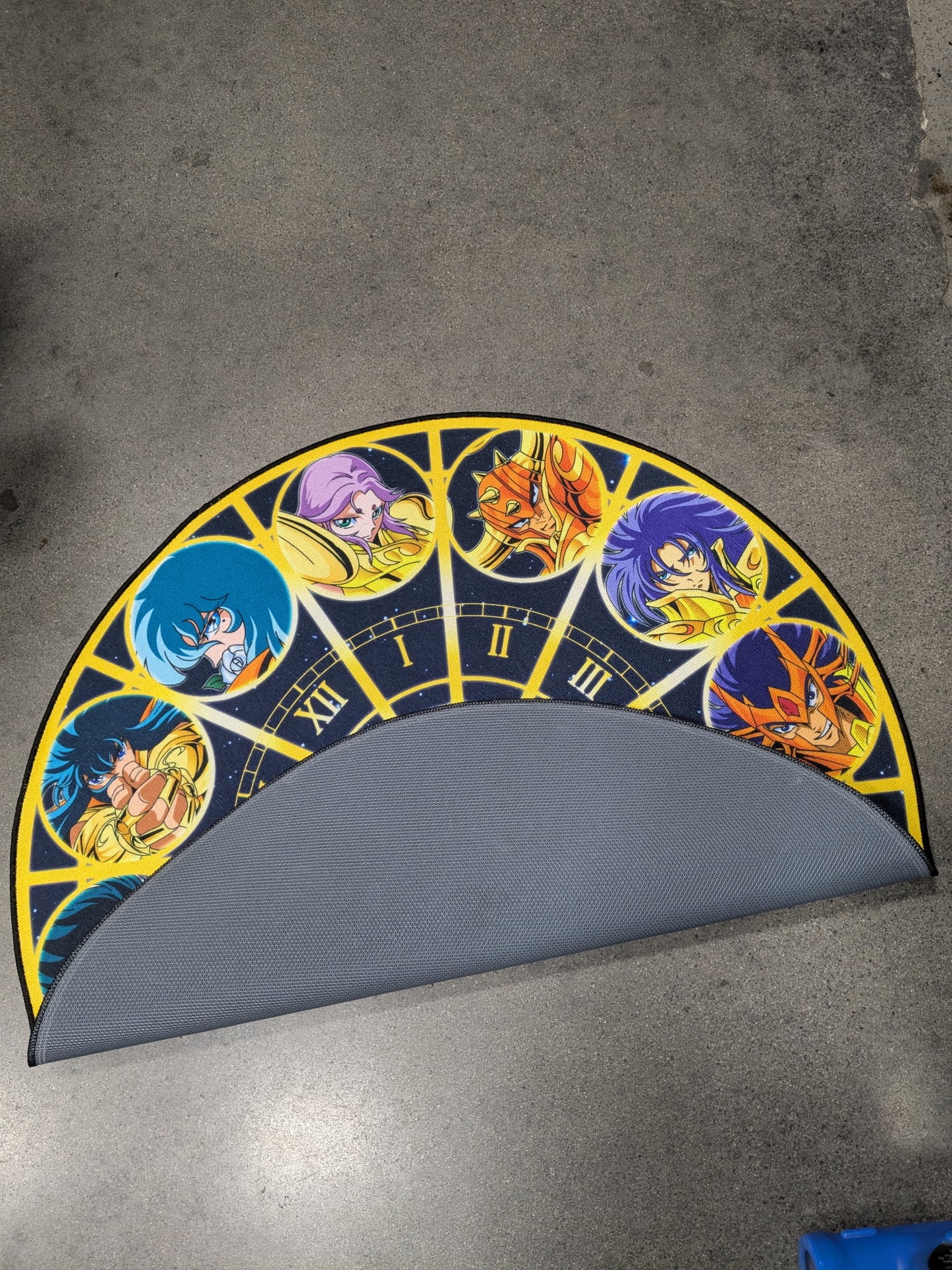 Saint Seiya Anime Cartoon Area Rugs 3D Print Large Carpet Bedroom Non-Slip Floor Mat for Living Room Home Decor Rug 2' x 3'