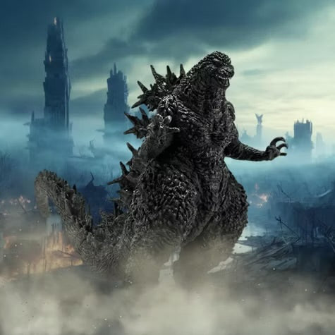 Banpresto Godzilla Minus One Monsters Roar Attack Figure | Version B Grey