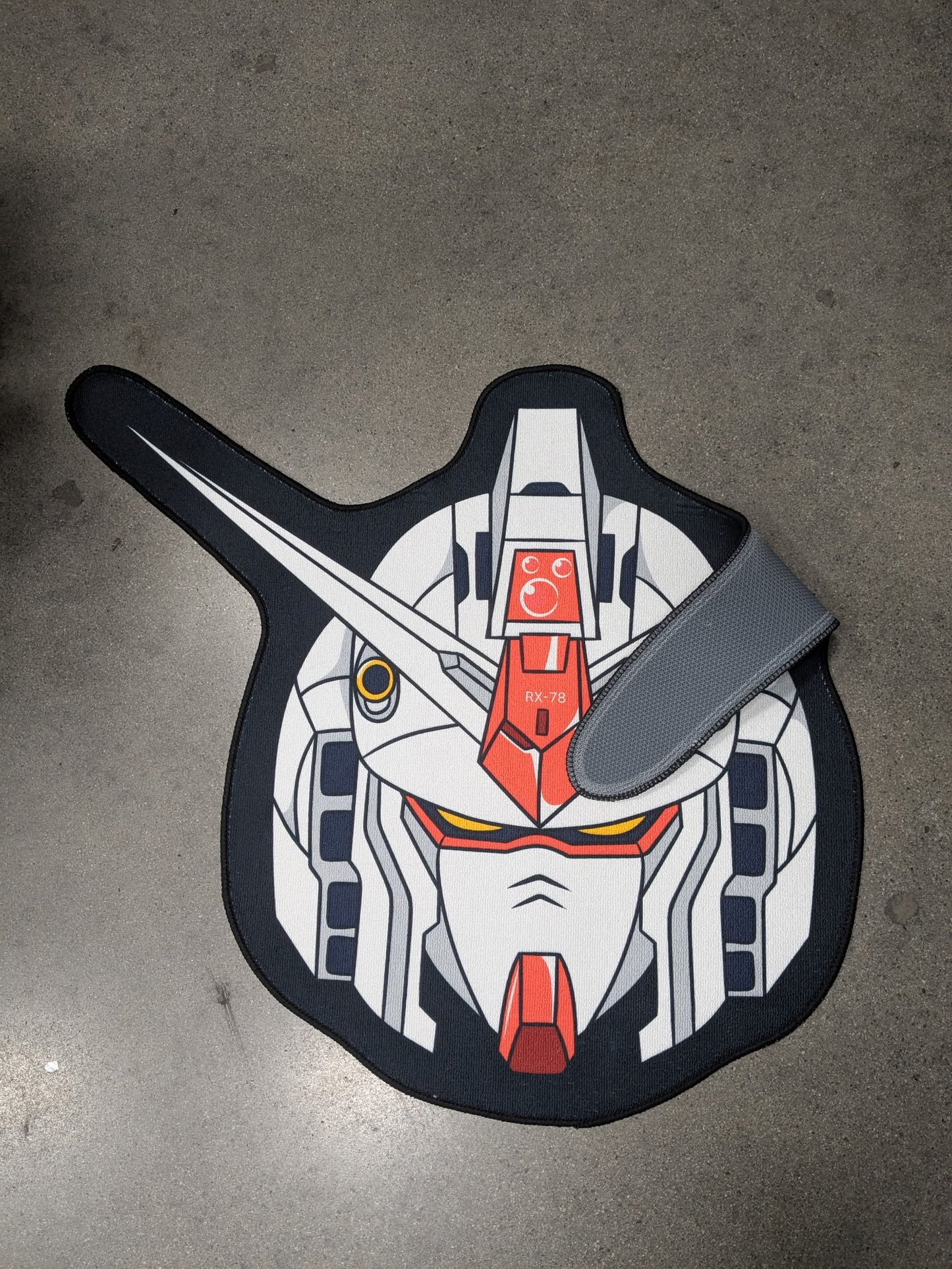 Gundamm Anime Cartoon Area Rugs 3D Print Large Carpet Bedroom Non-Slip Floor Mat for Living Room Home Decor Rug 2' x 3'