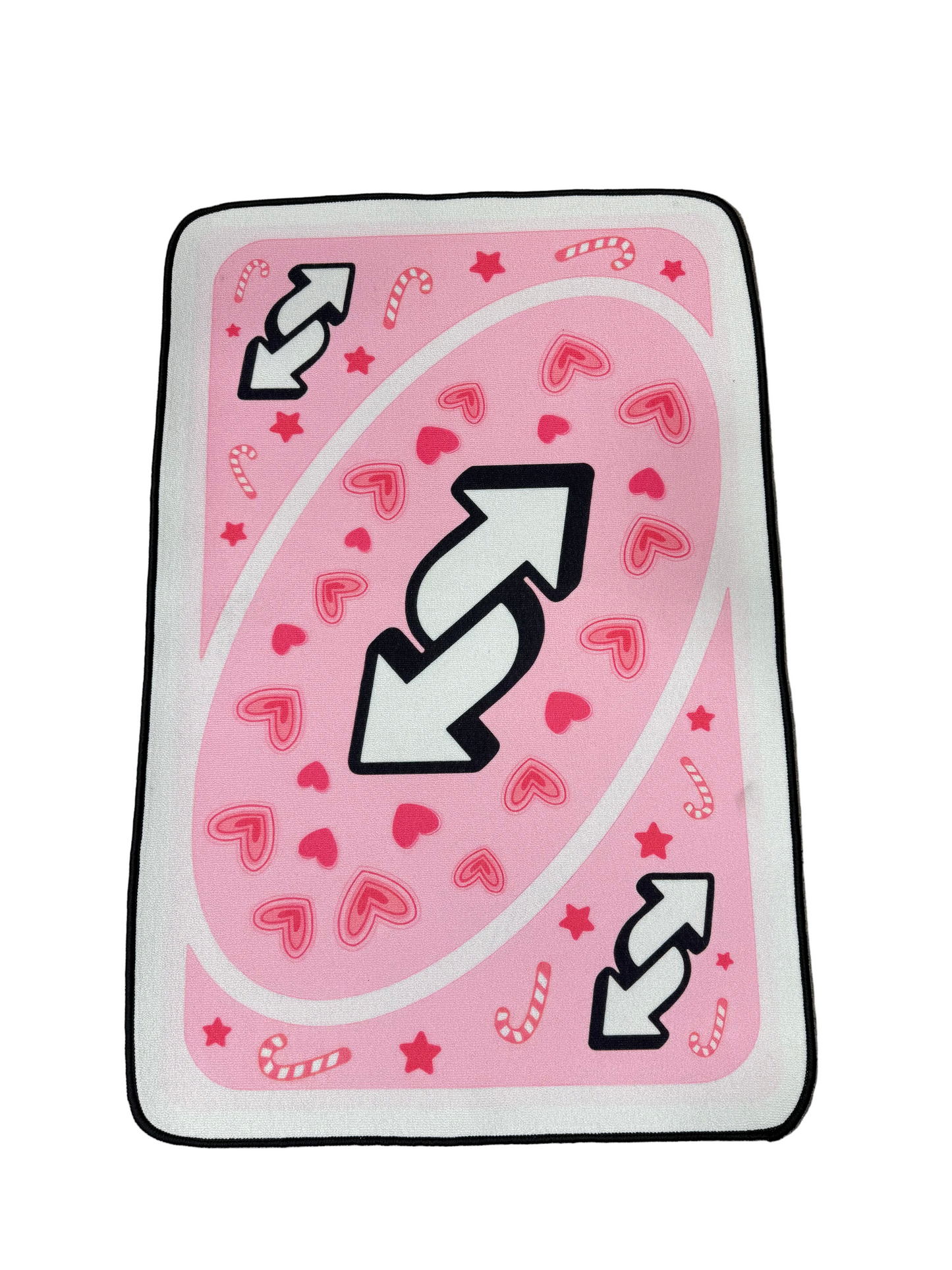Pink Reverse card Rug