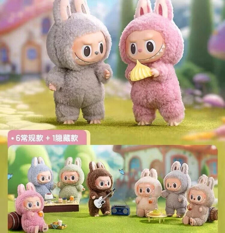 Labubu The Monsters Exciting Macaron Plush Series (1 Blind Box )